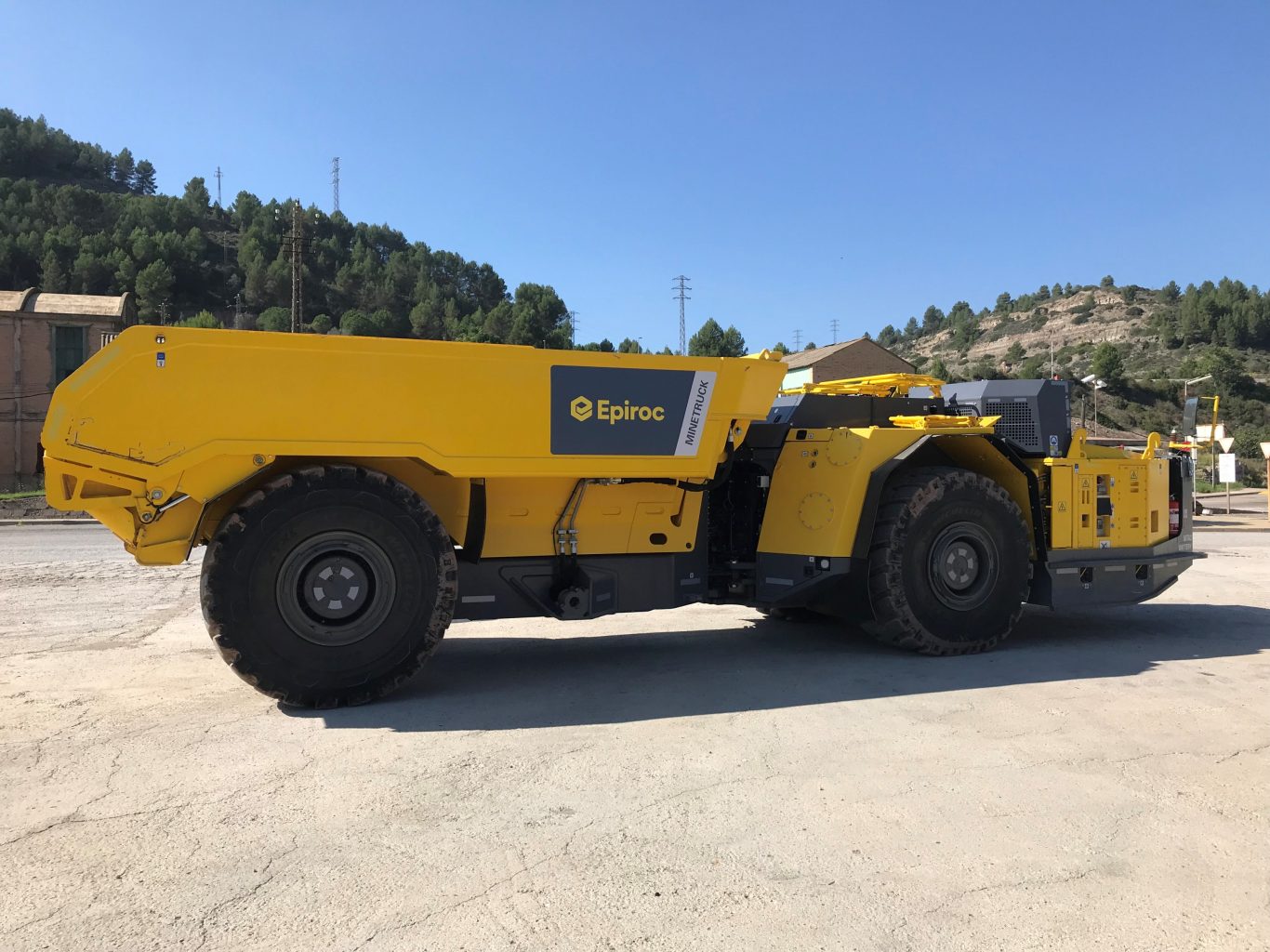 » We already have the MT42B electric truck in our facilities